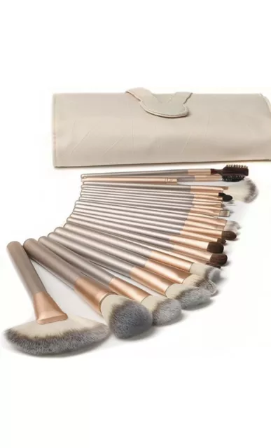 Pennelli Make Up  . Pennelli per  Trucco Set di 18 Pennelli