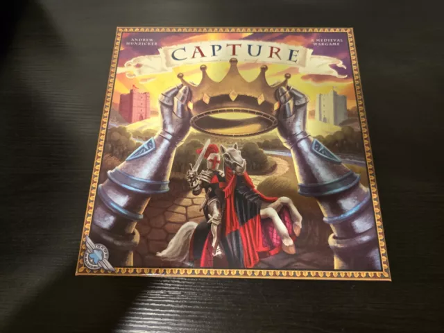 Capture: A Medieval War Game by Andrew Hunzicker Game Salute Complete