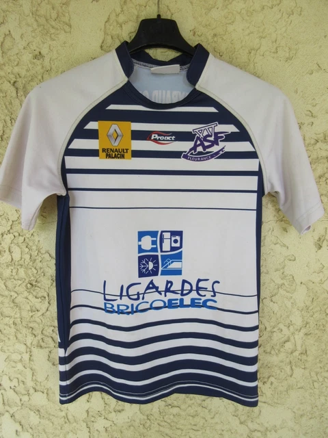 Maillot Rugby Proact Entente Aramits Asasp Haut-Béarn #18 XXXL Orange Vert Blanc