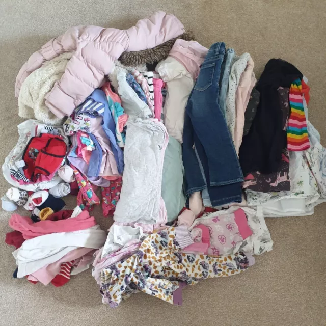Pacchetto vestiti ragazza 24-36 mesi Next, H&M, Zara, Gap, F&F, River Island...