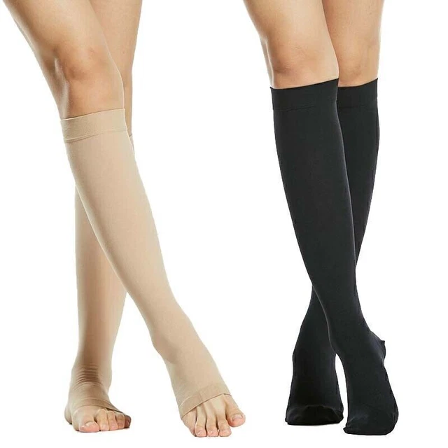 30-40 mmHG Kompressionsstrümpfe Kniestrümpfe AD Klasse 3 Stützstrümpfe Unisex NE