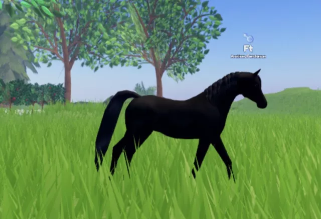 Roblox Wild Horse Islands 🐴 V1 Friesian 🤎 Chestnut Overo!