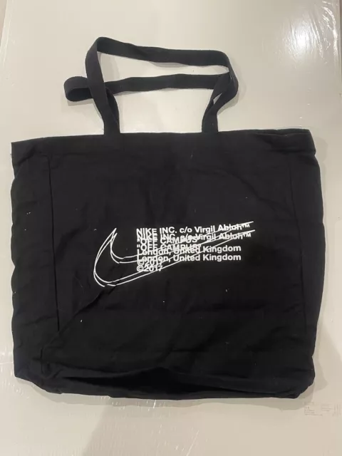 Nike x Off-White - "The Ten" Tote Bag [BLACK] - LONDON POP-UP EXCLUSIVE - Virgil