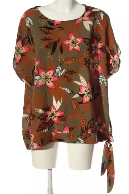 PAPRIKA Blouse Dames T 40 kaki-brun-rose style décontracté