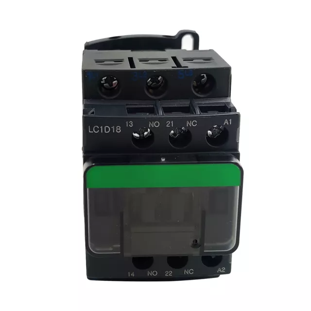 4PCS TeSys Deca LC1D18M7 Contactor 220V coil AC 18A replace Schneider LC1D18M7