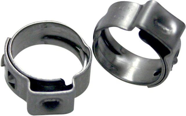 Stepless Hose Clamps For 7.8-9.5mm (0.31-0.37") OD Hoses Motion Pro 12-0074