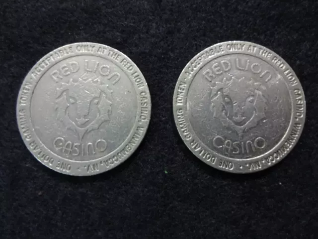 Vintage red lion casino winnemucca nevada one dollar gaming token