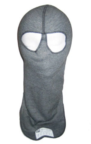 PXP RaceWear Head Sock Grey Dual Eyeport 2 Layer 2422