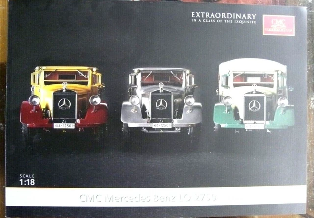 CMC 1:18 - Voiture miniature - CMC Mercedes-Benz LO 2750 Platform Truck, 1933-1936 - Édition