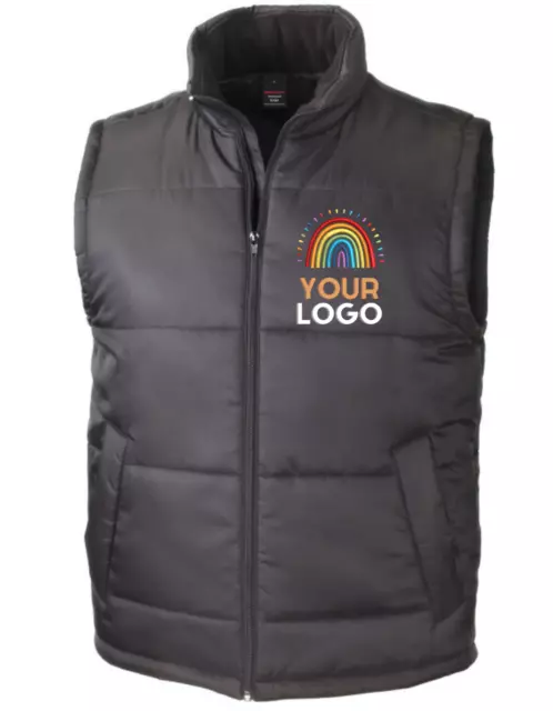 Body Warmer Workwear Personalised Embroidered Logo