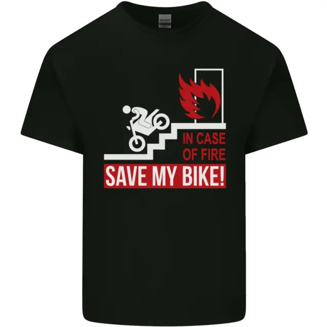 T-shirt Emergenza Moto Biker Moto Bambini Bambini
