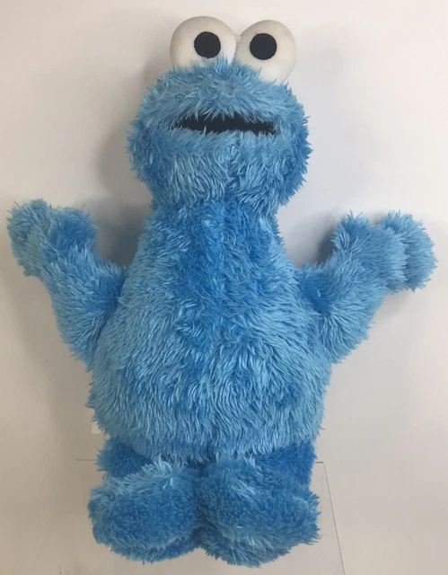SESAME STREET COOKIE Monster 15 Plush Stuffed Blue Toy Isaac Mizrahi 