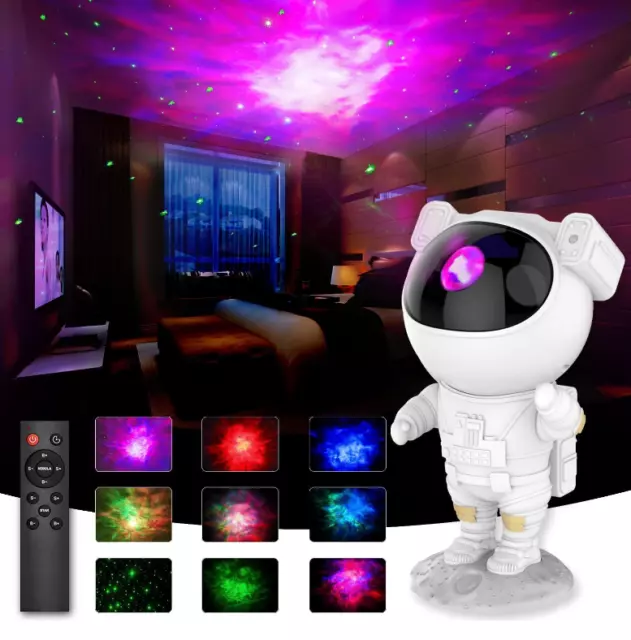 remote control galaxy lights with auto off timer and 17 modes for sleep kids