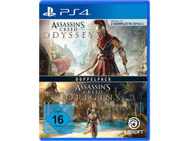 Assassin's Creed Odyssey + Origins Doppelpack - [PlayStation 4] Neu & Ovp