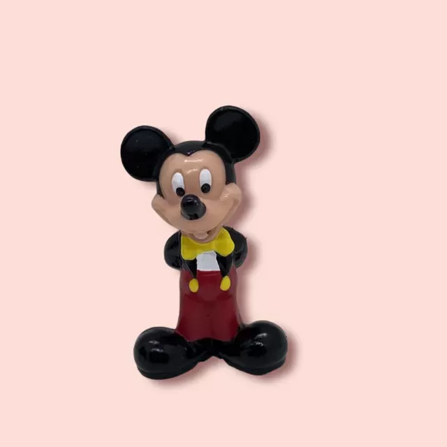Mickey Mouse Tuxedo 2" Figure PVC Figurine Hands Behind Back Disney Toy