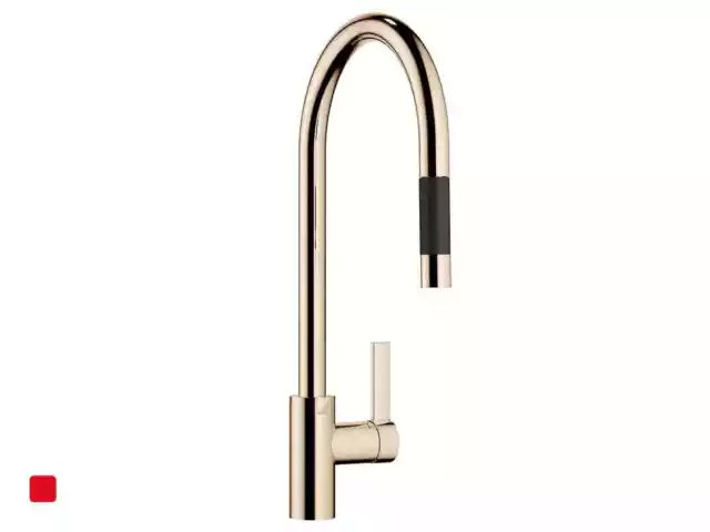 Hochdruckarmatur Dornbracht Tara Ultra Pull-Down Champagne 33870875-47