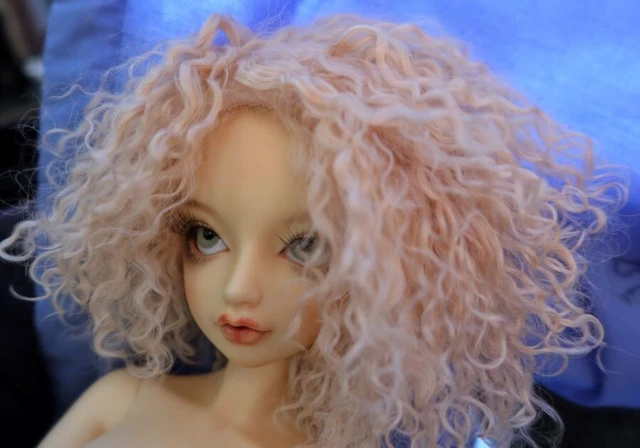 Autentica bambola snodata a sfera Volks Elena testa su corpo AOD SD BJD