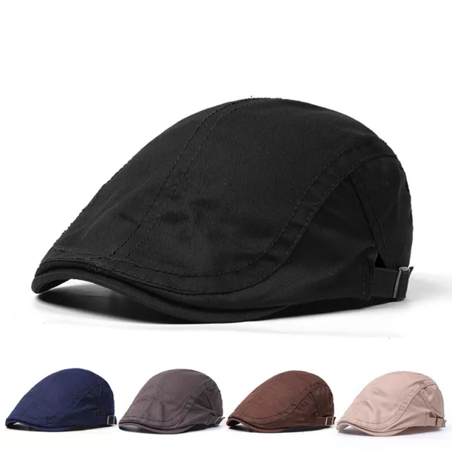 Herren Barett Hut Gatsby Schiebermütze Golfmütze Cabbie Kappe Golf Hüte Flatcap