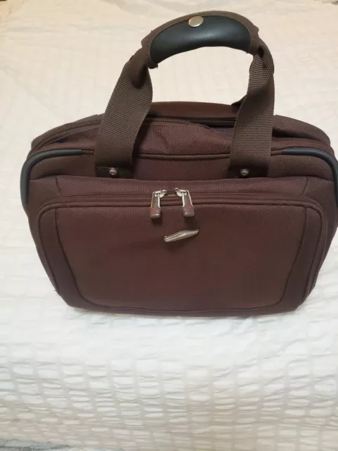 RICARDO BEVERLY Hills Carry-on Luggage Bag w/ Wheels Brown $28.00 ...