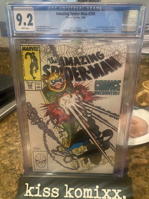 Amazing Spider-Man #298 NM CGC 9.2 Newsstand! 1st Cameo Appearance Venom!