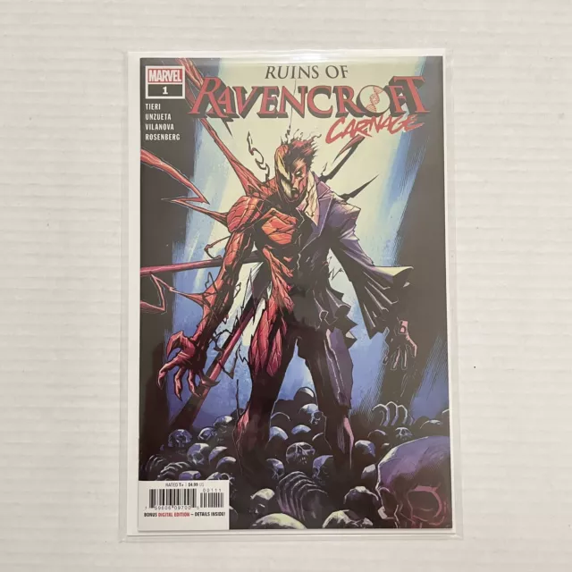 Ravencroft Ruins of Ravencroft #1-5 series plus Dracula Carnage Sabretooth Comic 4