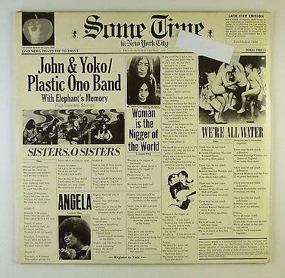 2 x 12 " LP - John & Yoko - Some Time IN New York City - B4361 - Washed &