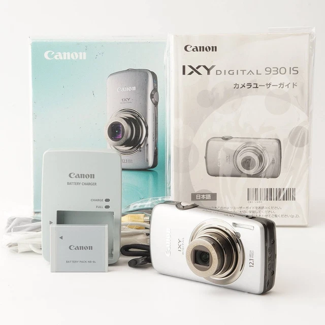 【美品✨】Canon IXY DIGITAL IXY930 IS シルバー Mint Canon IXY DIGITAL 930 IS Silver Pink Digital Camera