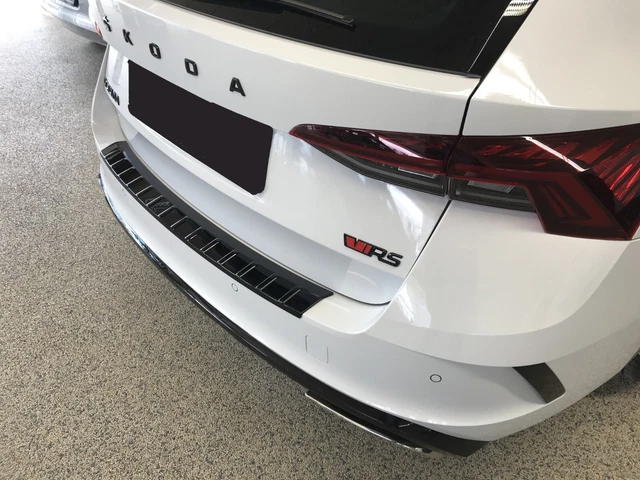 M&S Kunststofftechnik Ladekantenschutz Hochglanzschwarz Für Skoda Octavia 4 IV Combi Ab MJ2020 RS 2025