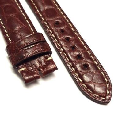 EBERHARD CINTURINO COCCODRILLO marrone 17mm REPLICA 31039 ref 705 ORIGINALE  *new EUR 136,00 - PicClick IT
