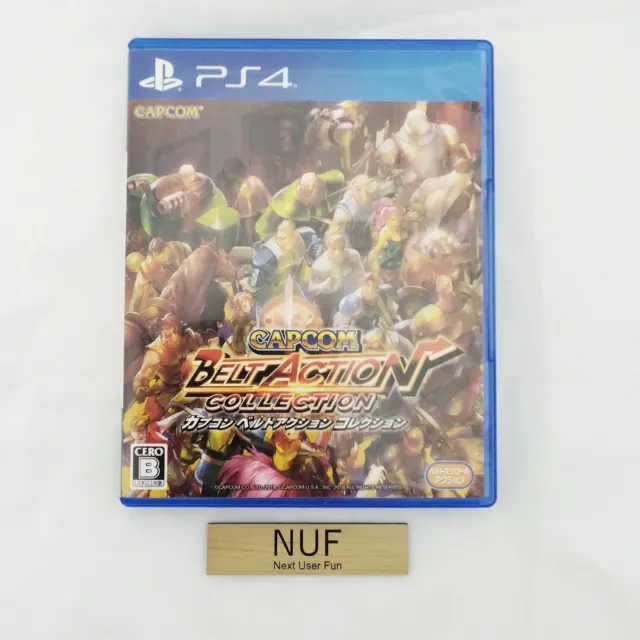 PS4 Sony Video Games CAPCOM Belt Action Collection PlayStation 4 Japanese games