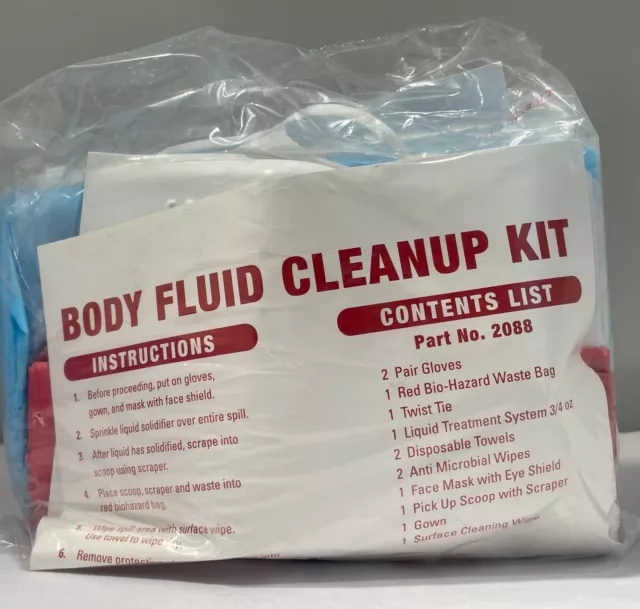 North by Honeywell 127001 Body Fluid Clean-Up Absorbent 8 Ounce Shaker