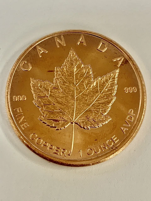 Maple Leaf Canada 300 solid Copper Rounds 15 tubes (18.75 lbs)-REEDERSONG