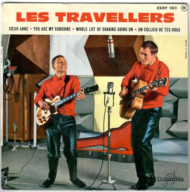 LES TRAVELLERS  Whole lot of shaking going on  1961 EP Rock & roll French 60s