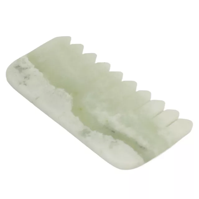 Jade Massage Comb Physical Therapy Scraping Scalp Comb Handheld Head Scalp XXL