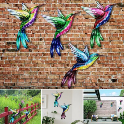 Colibri Decorazione Colibrì Uccello Artigianato for Giardino Regalo Casa Ornamento 
