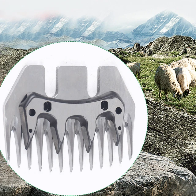 Goat Sheep Clipper Shear 13 Teeth Long Straight Blade Fit Sunbeam Oster Machine!