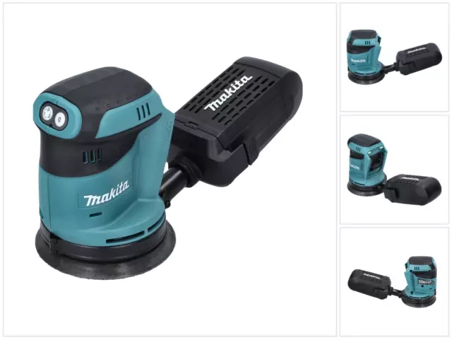 Makita DBO 180 Z Akku Exzenterschleifer 18 V 125 mm Solo - ohne Akku, Ladegerät