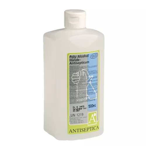 Poly-Alcohol Hände-Antisepticum, 500 ml - Händedesinfektionsmittel
