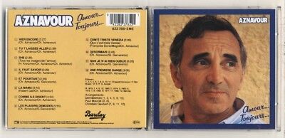 Cd CHARLES AZNAVOUR Amour toujours OTTIMO Barclay Made in Germany 