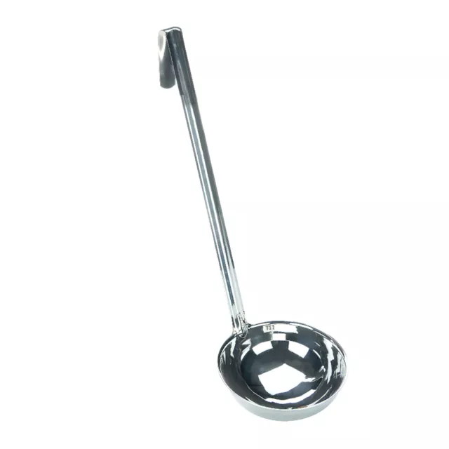 Soup Ladle Stainless Steel Professional Cook Serving Sauce Spoon Utensil 6-16oz