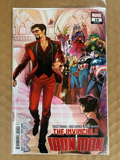 Invincible Iron Man #10 Marvel Comics 2023 FALL OF X WEDDING EMMA FROST