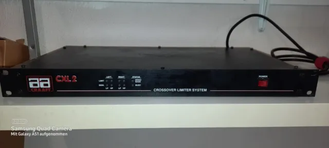 aa CRAAFT Frequenzweiche Crossover Limiter System CXL2
