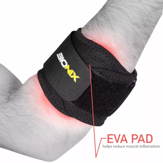 Tennis Elbow Support Golfer's Strap Epicondylitis Brace Lateral Pain Syndrome