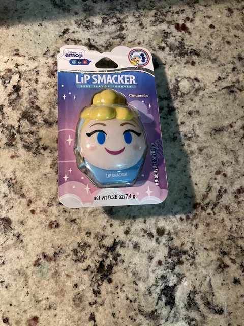 Lip Smacker Disney Emoji Lip Balm, Cinderella, Bibbity Bobbity Berry, 0.26 oz