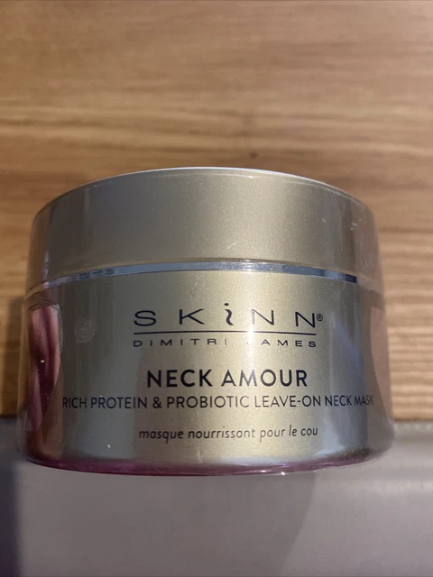 Máscara Skinn Dimitri James Cuello Amour 4 Oz Rica en Proteínas Hoja en el Cuello Crema Sellada