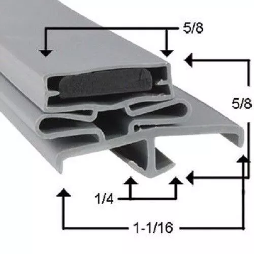 Duke Compatible Part# 216761 Magnetic Door Gasket 14-165-0005-4