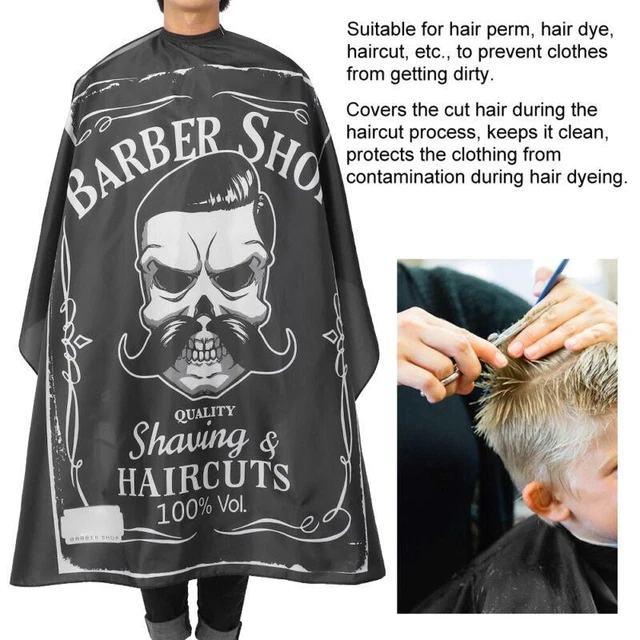 Professional Salon Gown Cape - Breathable Waterproof Hair Cutting Apron