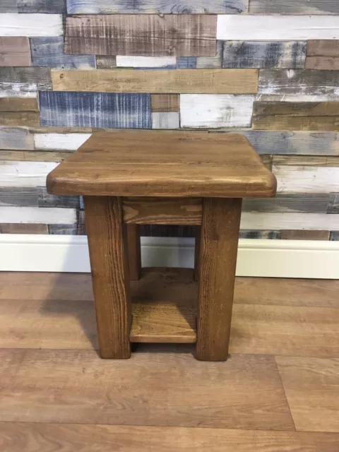 Handmade Rustic Solid RedWood Wooden Table Farmhouse