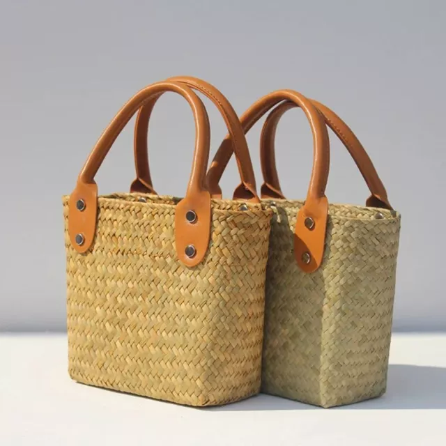 Summer Straw Woven Bag Fashion Holiday Beach Bag New Simple Tote Bag  Women