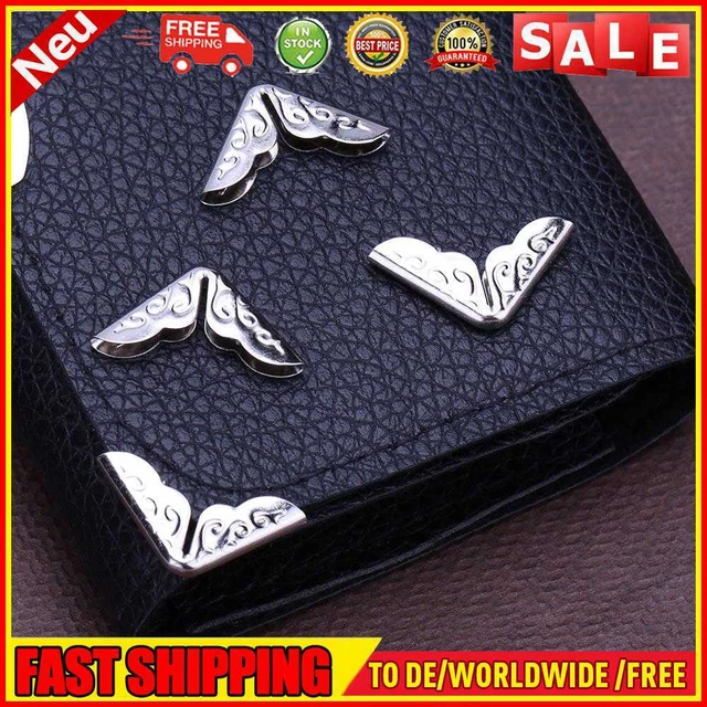 100pcs feine Seite Ton Scrapbooking Alben Menüs Ordner Ecke Protektoren Karte Da